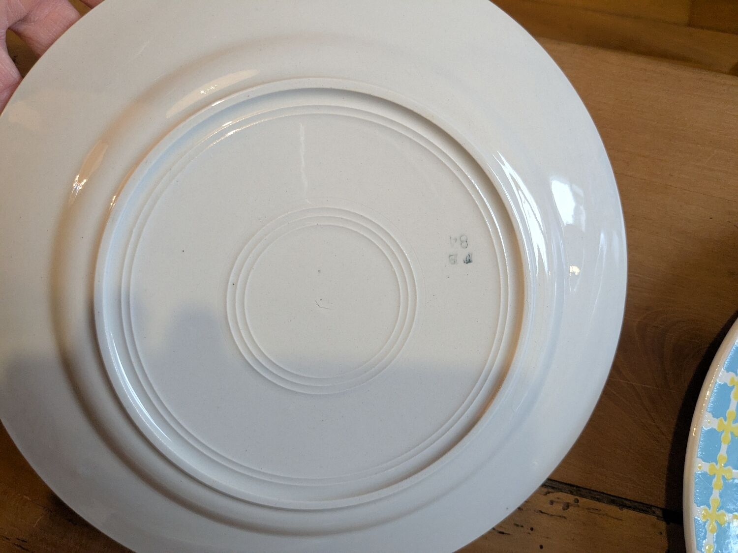 8 Digoin Sarreguemines dinner plates