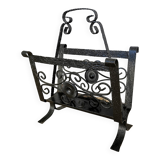 Porte-revues vintage en fonte