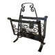 Vintage Iron Cast Magazine Rack: Handmade Gothic Home Decor