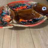 Plat vallauris poisson vintage