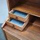 Danish Modern Teak Secretary Writing Desk with Drawers, 1960s