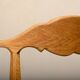 Henning Kjærnulf dining chairs set in Oak and Sheepskin, Denmark, 1960s