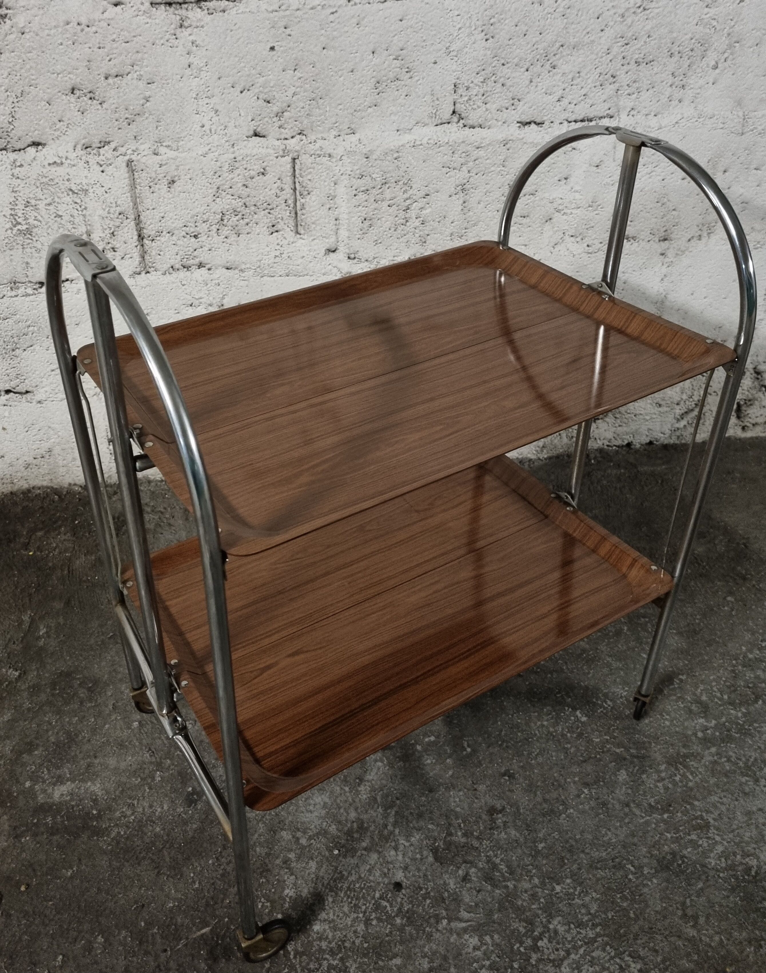 Table pliante vintage année 70