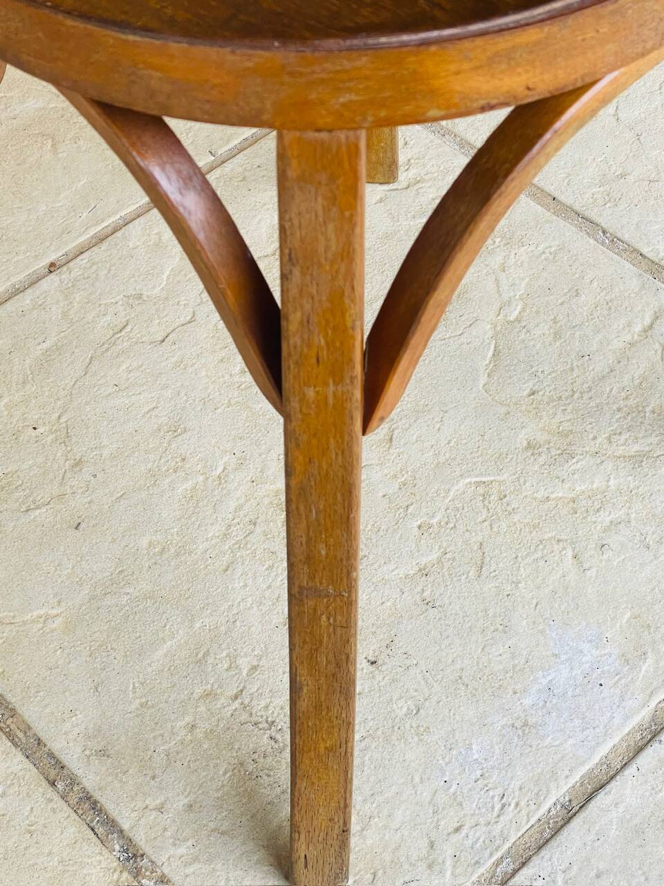 Vintage Baumann stool circa 1950s