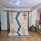 Mrirt handmade wool Berber rug 250 X 150 CM