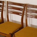 Set of 4 Scandinavian chairs from the 1960s