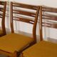 Lot de 4 chaises scandinave 1960