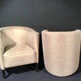 Paire de fauteuils de bateau de croisière