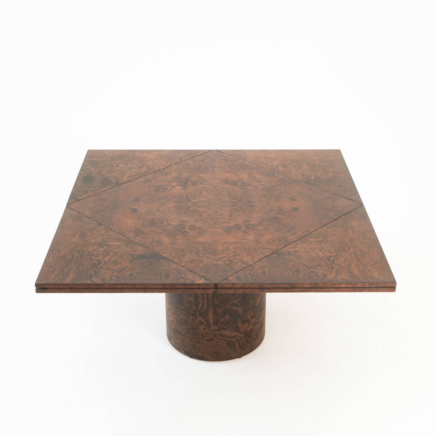 Walnut Burl Round/Square Table