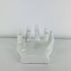 White resin hand catchall, vintage