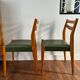 Chaises vintage style scandinave