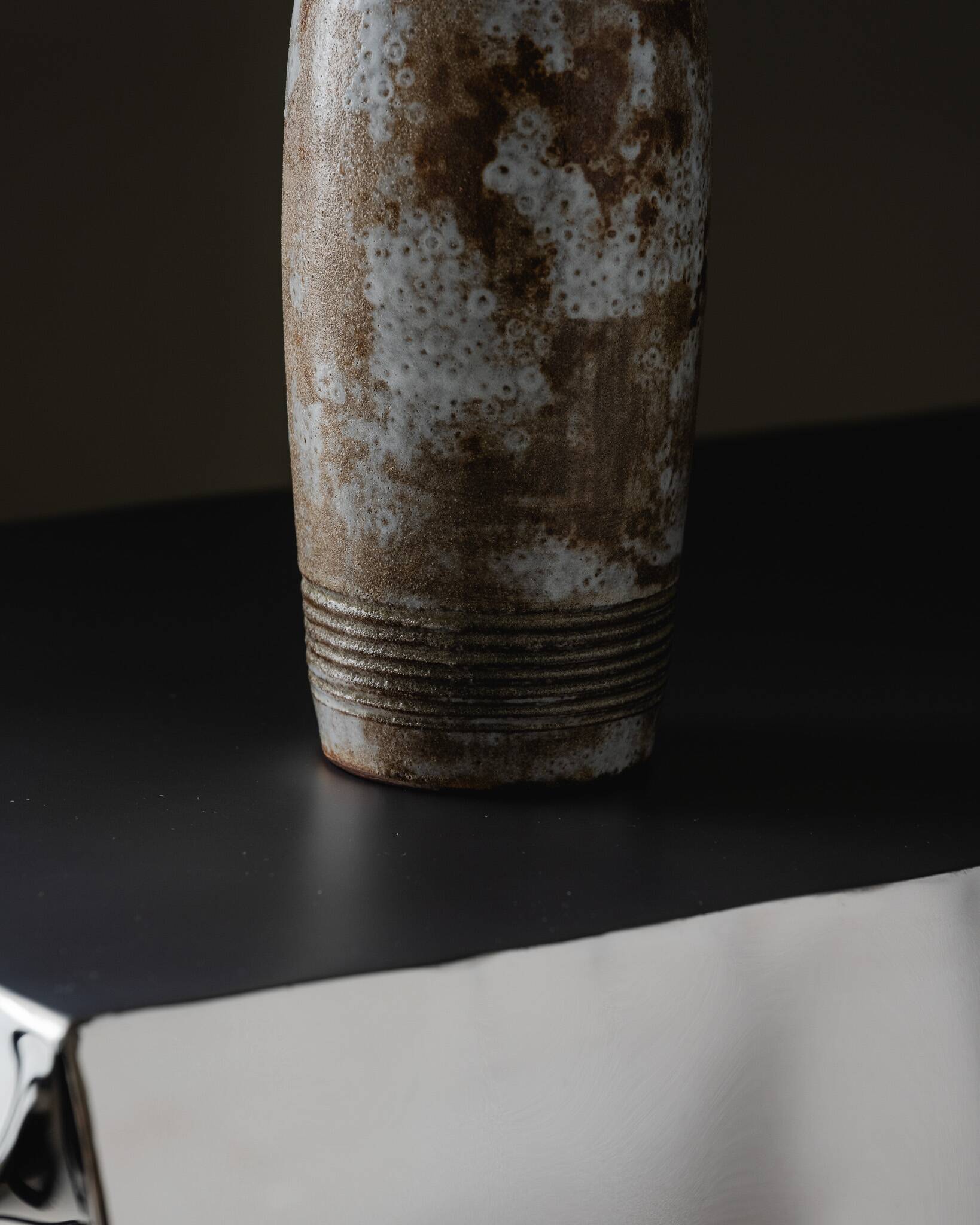 Soliflore en céramique Ksotanda, Vallauris, 1950s