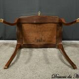 Bedside table in rosewood and palisander, Louis XV style – Late 19th century