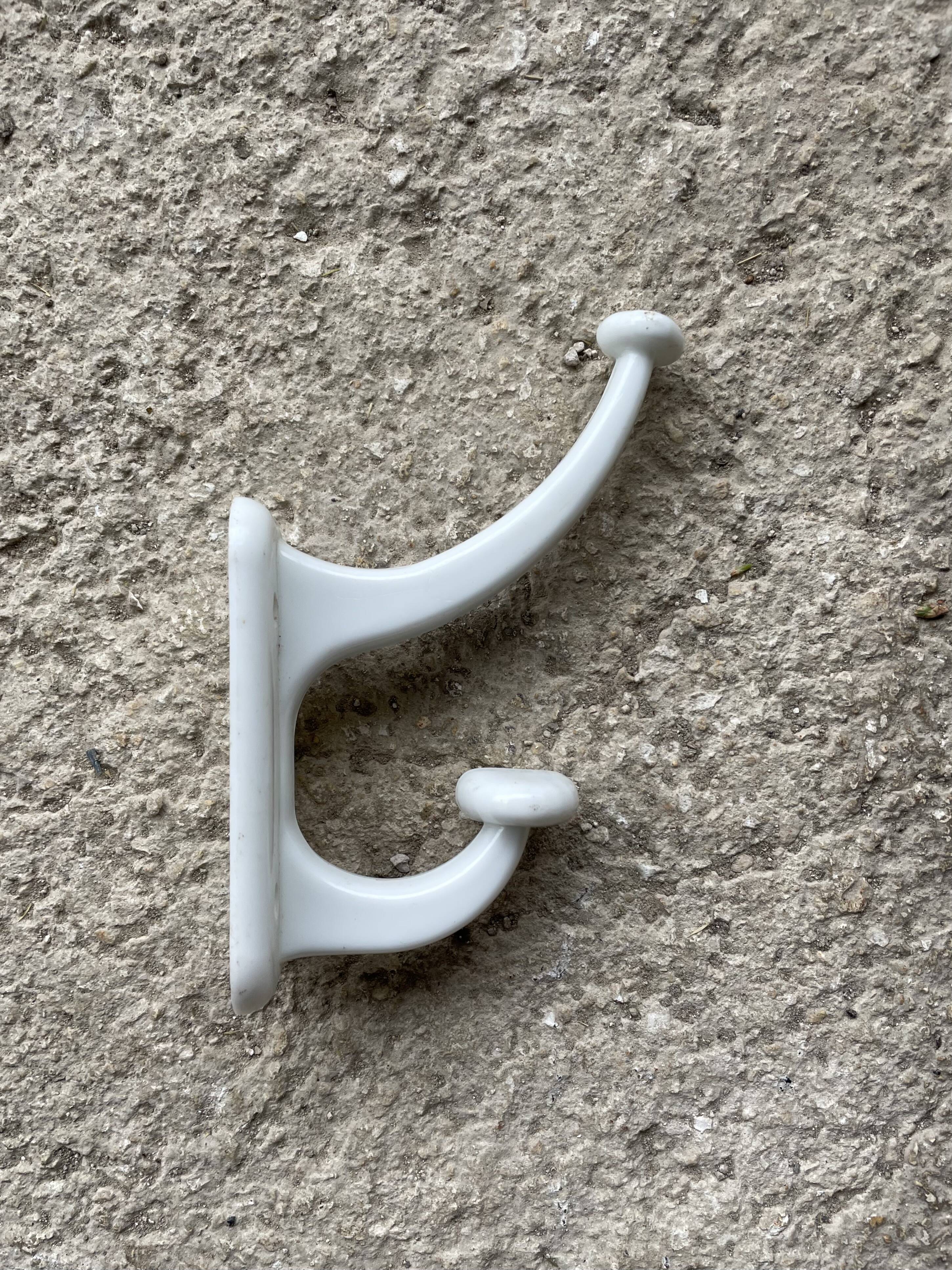 Vintage double coat hook