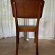 6 beech and teak chairs - Denmark 1940s