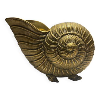 Nautilus bronze champagne bucket