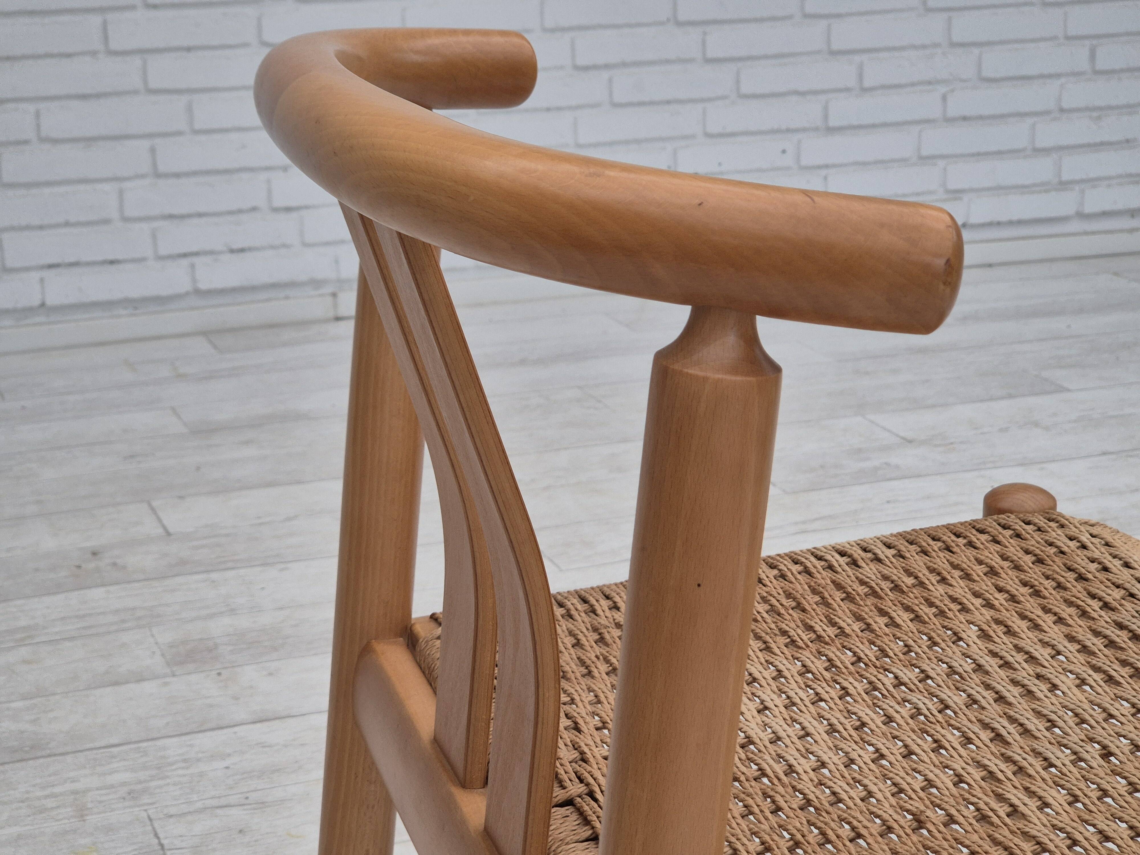 1970s, Danish design by Hans J. Frydendahl, pair of chairs model "Cleopatra".