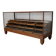 Antique British oak haberdashery cabinet, 1930s