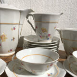 Service a thé G Boyer en porcelaine