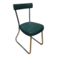Industrial office chair called "sleigh" chair