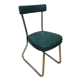 Chaise de bureau industrielle dite chaise " traîneau"