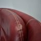 Leather swivel armchair from Up Závody , 1960s