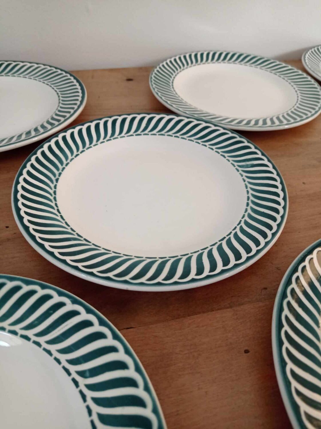 Digoin Sarreguemines plates