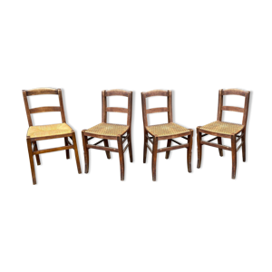 4 chaises bistrot 1930