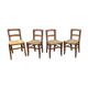 4 bistro chairs 1930 Alsace