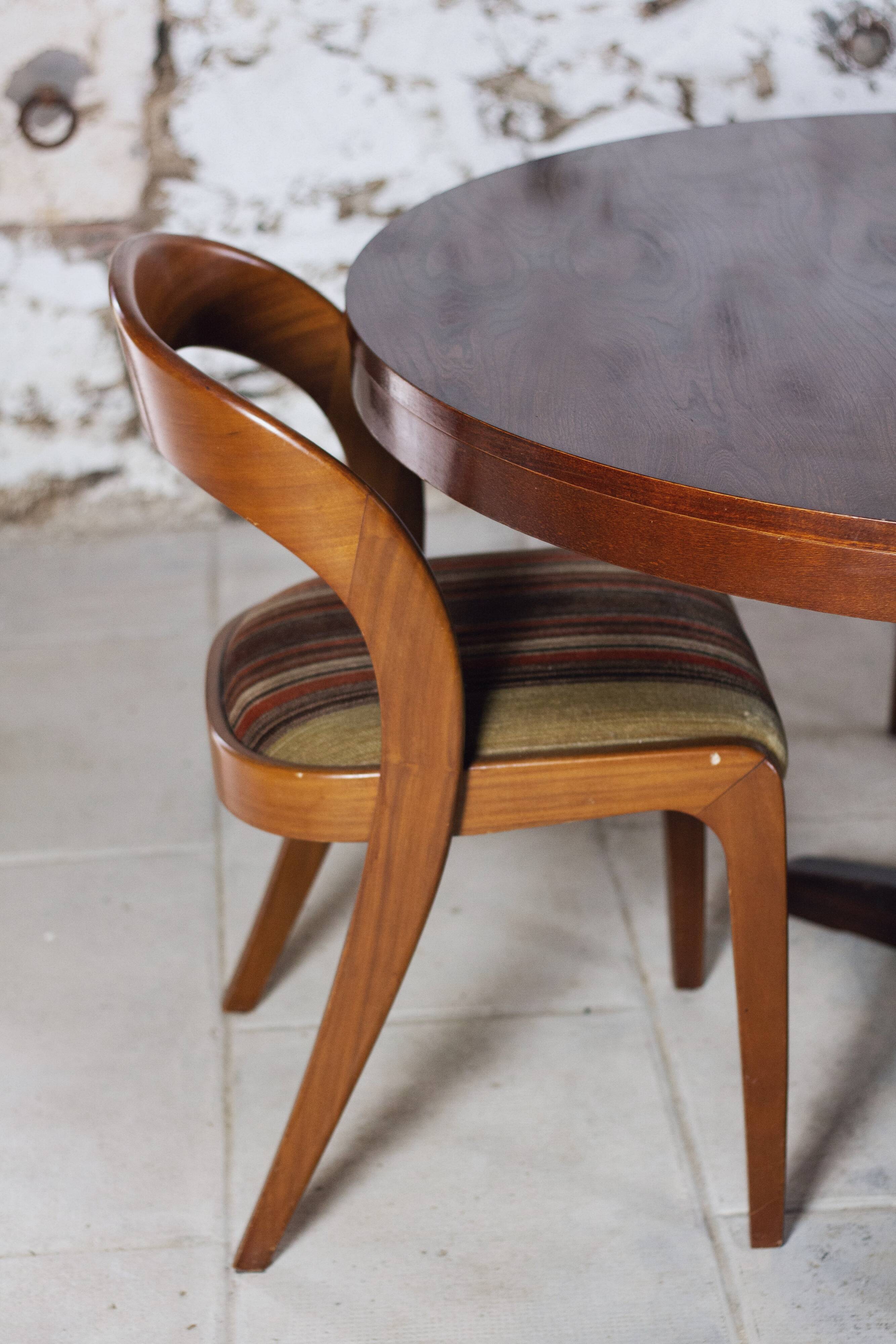 4 Baumann Gondola chairs