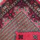 Algerian vintage carpet berber handmade 101cm x 215cm 1970s, 1c404