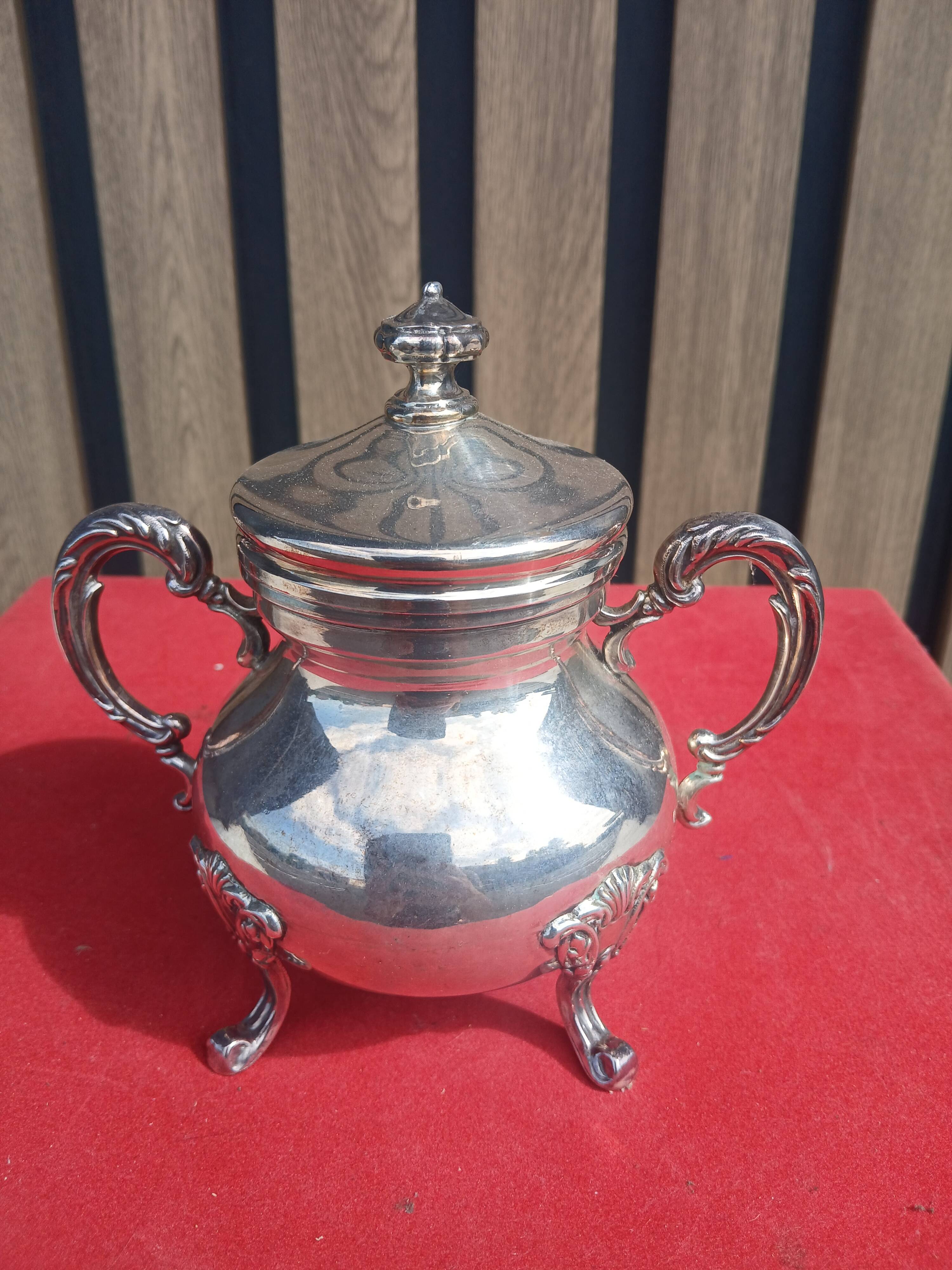 Silver coffee and tea service