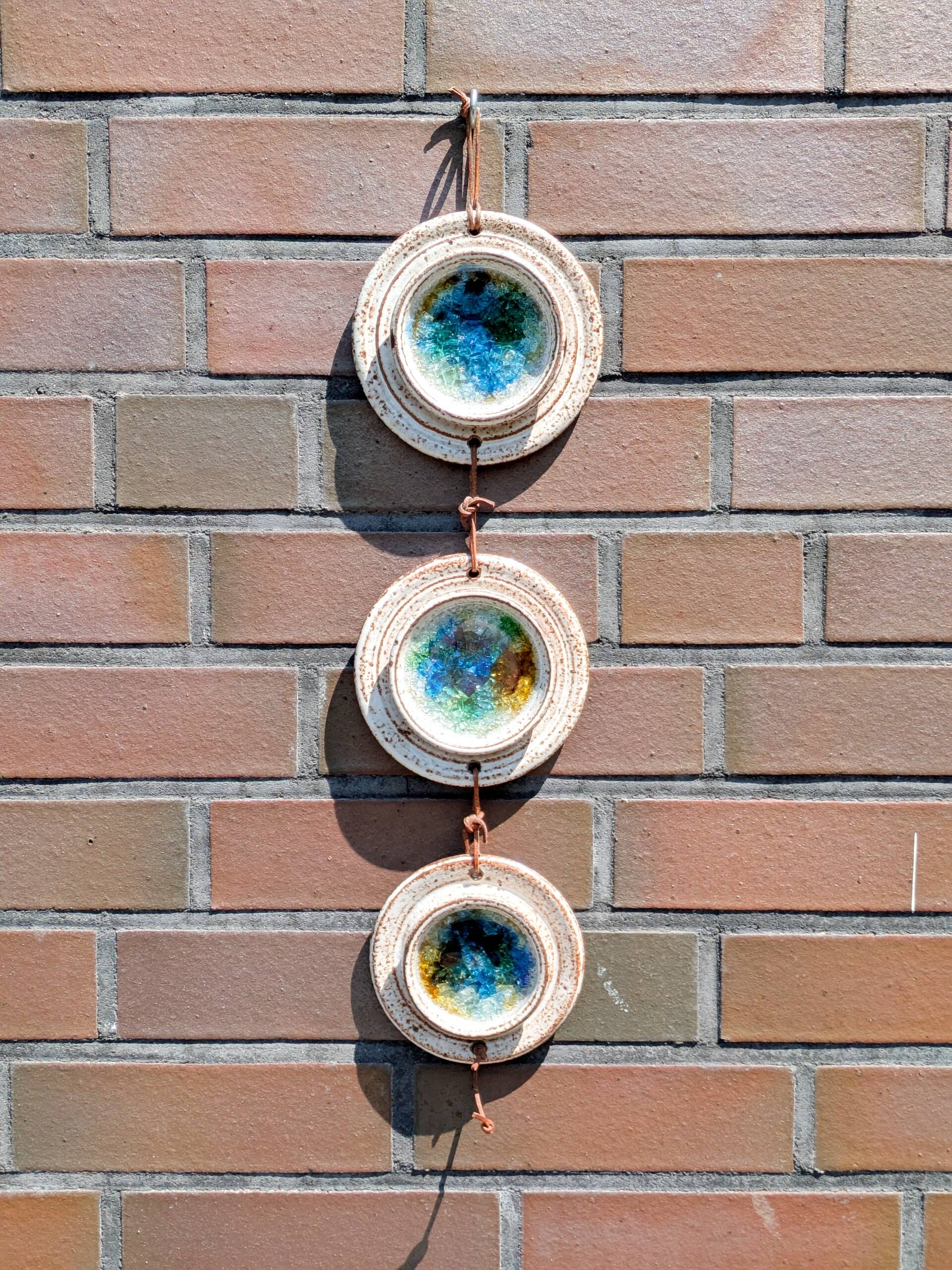 Rare stoneware wall hanging by Waldorff Svaneke, Denmark, 1960s