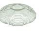 Dish, modernism, transparent glass, Huta Hortensja, Poland, 1950s