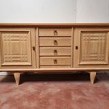 Raw oak sideboard