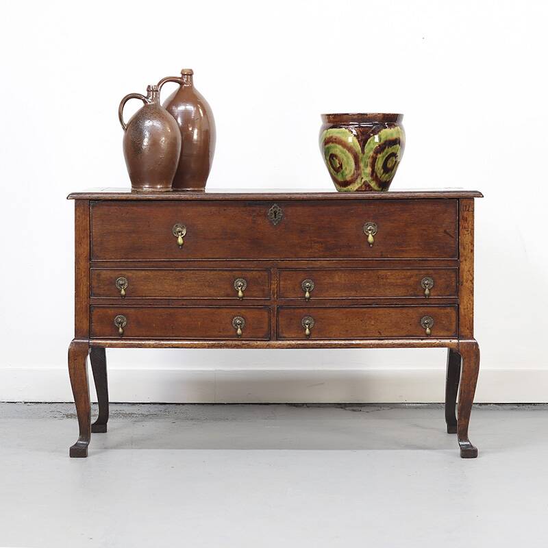 Rustic Farmhouse Antique English Chest of Drawers