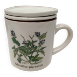 Peppermint herbal tea maker