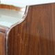 Mid-century Italian bedside tables with glass tops, 1950s