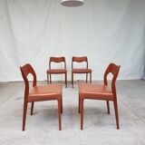 Lot de 4 chaises 1959