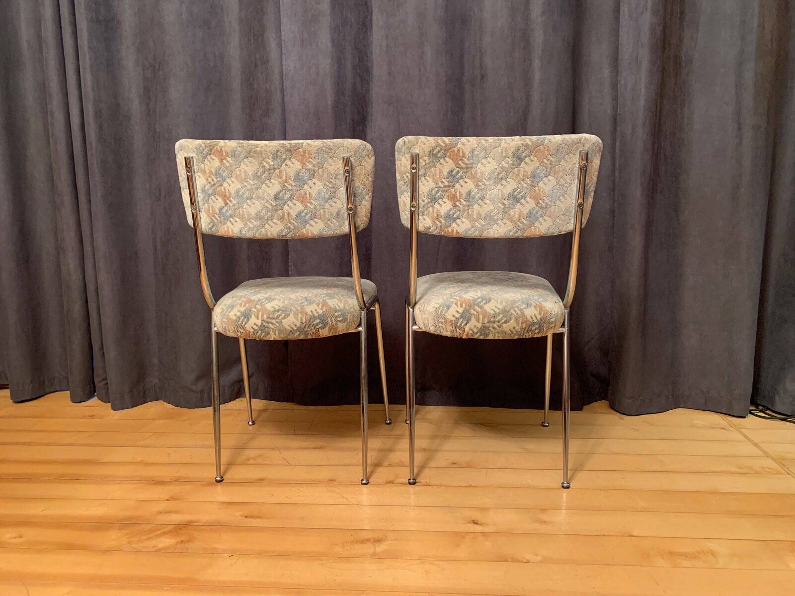 Set of vintage Italian chairs, 1950s