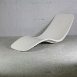 Fiberglass chaise longue , Charles Zublena, circa 1965