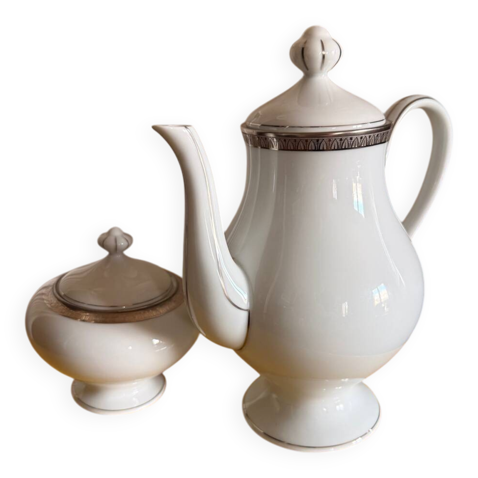 Service théière et sucrier Bernardaud