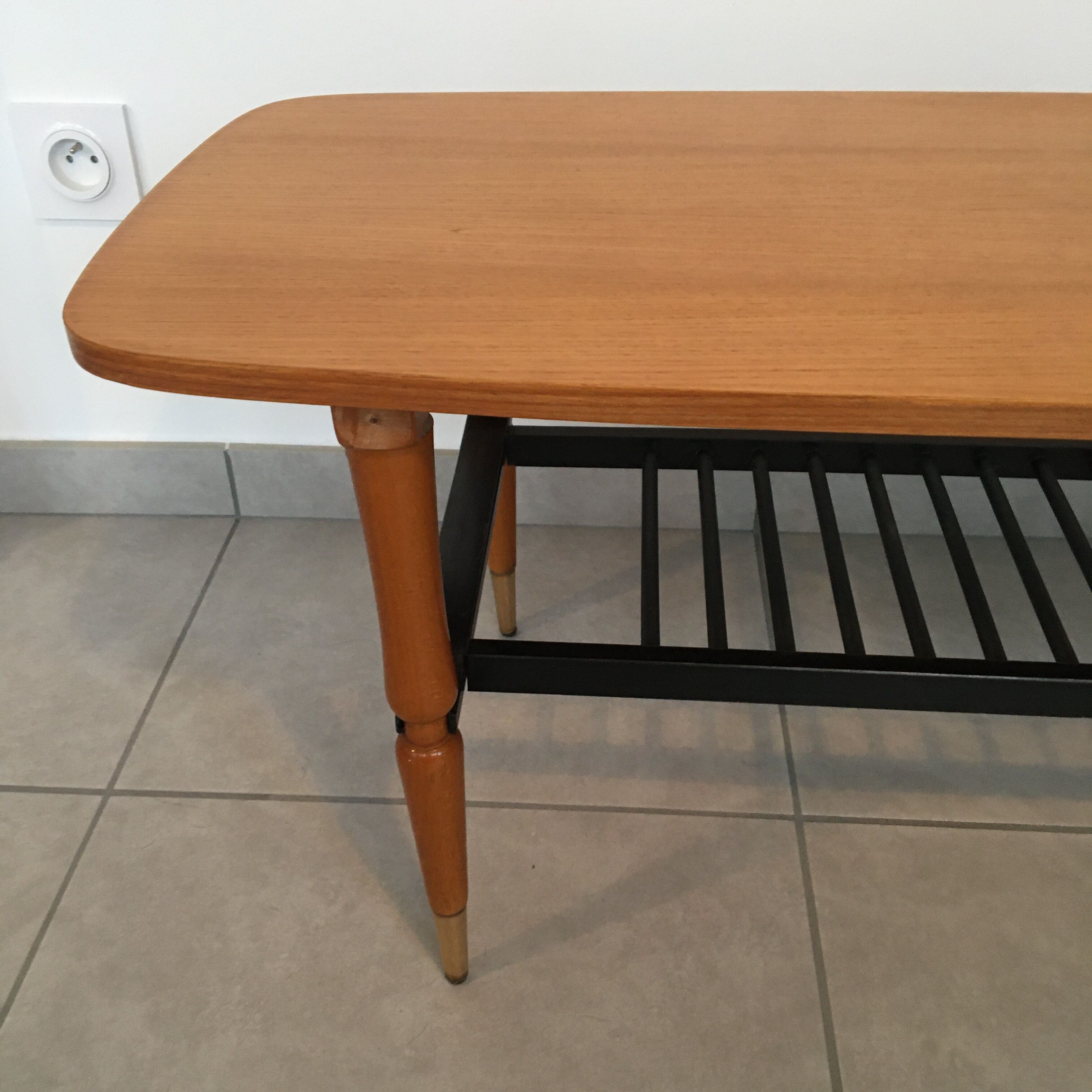 Double-level coffee table 60s