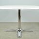 Modern vintage dining table with chrome star base by pastoe, 1970s