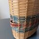 Wicker woven bottle