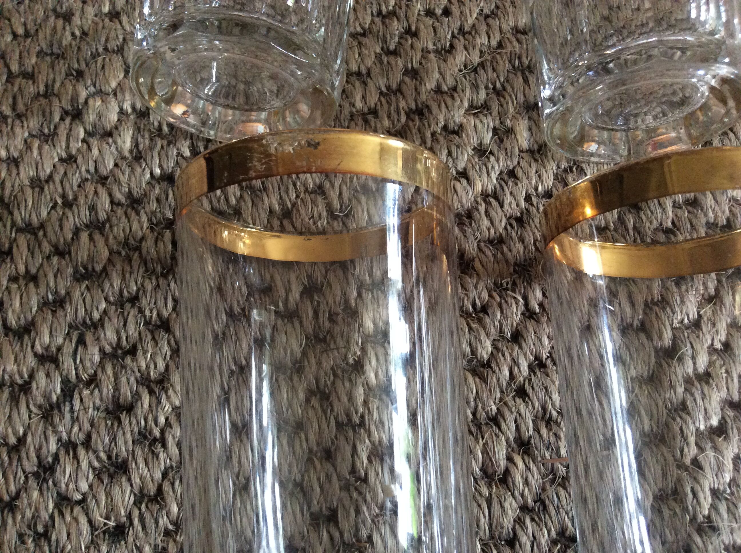 Série de 6 verres vintage