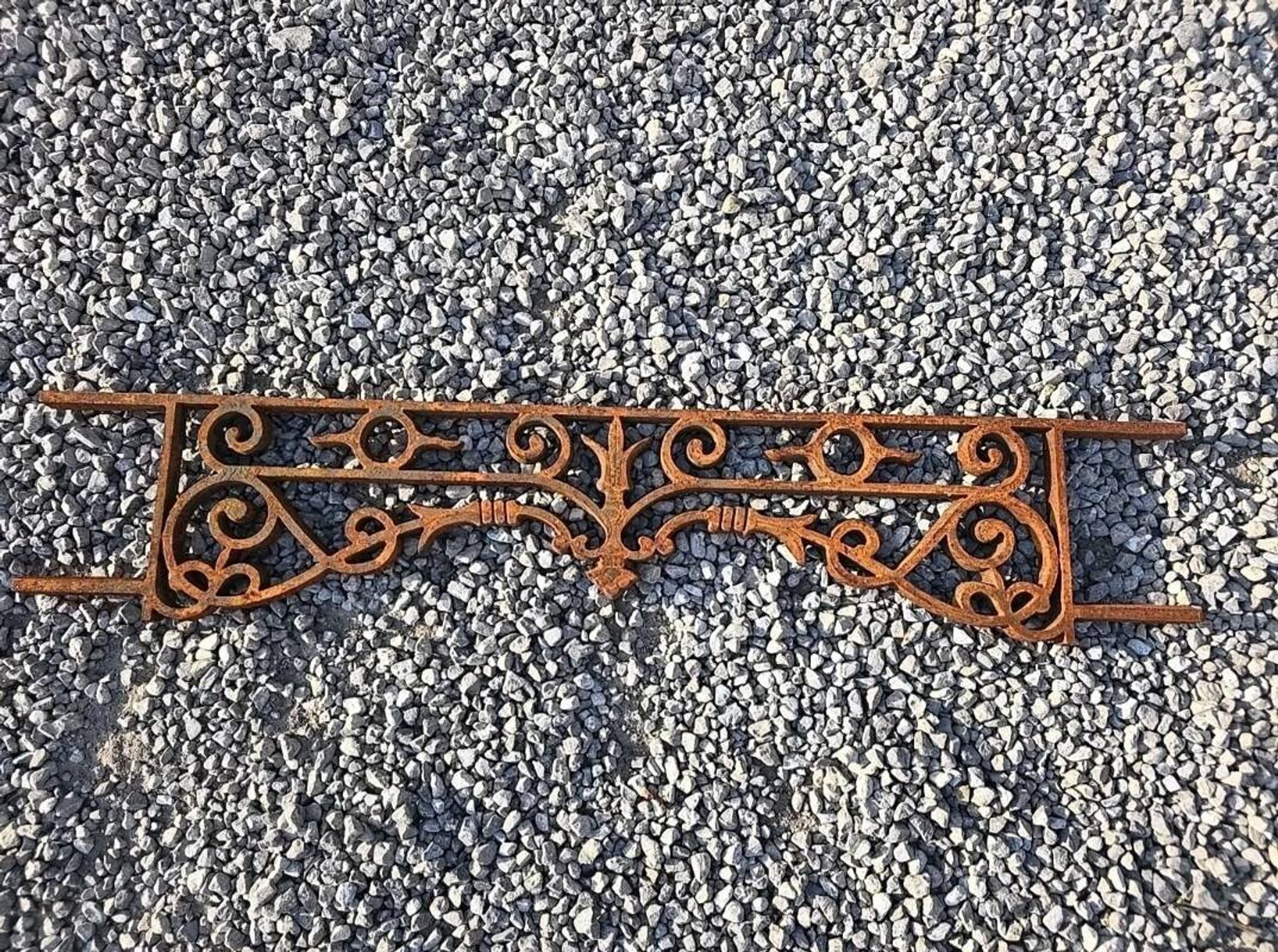 Cast iron window box