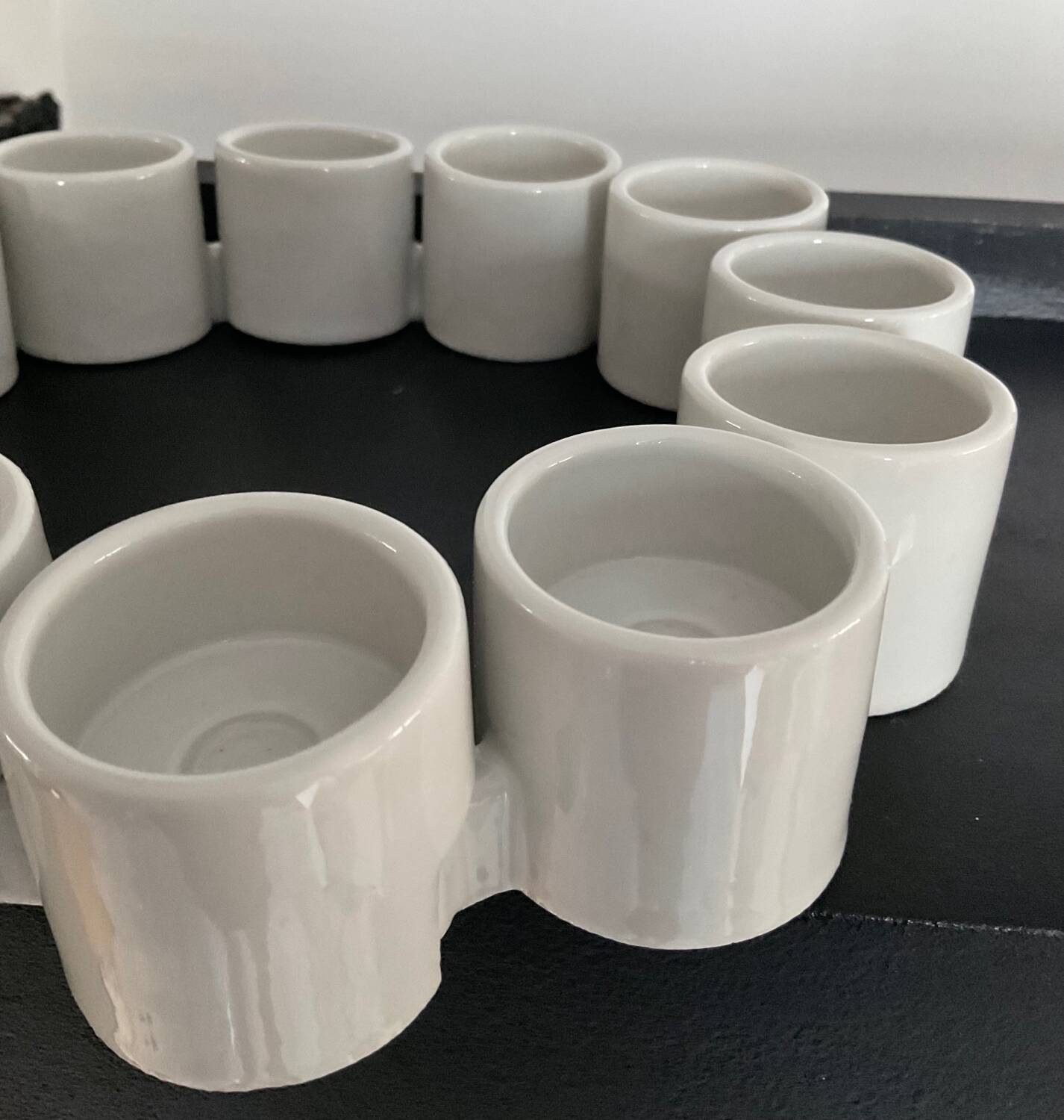 Series of 12 Elhén Johansson candlesticks for Ikea