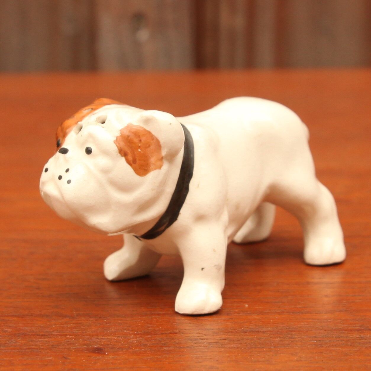 Zoomorphic dog-shaped salt shaker