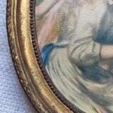 Vintage framed printing